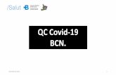 QC Covid-19 BCN. · 2020-05-08 · i/o educador/a social Metge/ssa Infermer/a Fisioterapeuta Treballador/a social ... Diretors d’AIS AIS Nord 2 Ahir Avui Hospital Vall d’Hebron