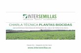 CHARLA TÉCNICA PLANTAS BIOCIDAS · 2018-09-17 · Claudio Picó – Delegación del País Vasco CHARLA TÉCNICA PLANTAS BIOCIDAS UNA ESTRATEGIA PARA REDUCIR PATÓGENOS DEL SUELO