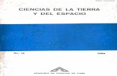CIENCIAS DE LAredciencia.cu/geobiblio/paper/1986_Santana...CIENCIAS DE LA TIIRRA Y DIL ESPACIO Mo. 12 1986 CONTENIDO .ARTICULO$ -GEOFf SICA 3 Experimento de sondeo ionosferico en el