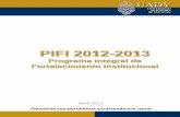 PIFI 2012-2013 - Universidad Autónoma de Yucatán 2012-2013.pdf · 2015-12-04 · Proceso de actualización del PIFI 2012-2013 y elaboración de los ProDES..... 3. Gráficas Gráfica