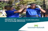 Manual Práctico Modelo de Apoyos Individuales en Lantegi Batuak · 2019-11-20 · Txorierri etorbidea, 12. Somos una organización no lucrativa que genera oportunidades laborales