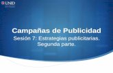 Campañas de Publicidad - by UNIDbrd.unid.edu.mx/recursos/Ejecutivas/Campanas_de_publici...Los productos comunicativos son el resultado del trabajo de planeación y de toma de decisiones