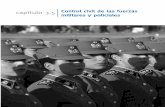 capítulo 3.5 Control civil de las fuerzas militares y ...auditoriaalademocracia.org/web/wp-content/uploads/2014/05/Cap.-3.… · desafío actual es consolidar una gobernabilidad