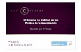 Presentación Rueda De Prensarecursos.anuncios.com/files/476/26.pdf · ¾Lo conseguimos recabando y analizando en profundidad la opinión y valoración tanto de sus clientes como