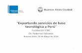Exportando servicios de base tecnológica a Perú€¦ · 2. Modalidades de exportación y su instrumentación. Representación comercial y Distribución. Conflictos recurrentes y