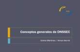 Conceptos generales de DNSSEC - 123seminarsonly.com · RRs que responden la pregunta (si es que hay), también en (N, T, C) ! Authority Section ! RRs que apuntan a una autoridad (opcional)