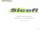 SICOFI Manual del Usuario - Sistemas Di Chiara€¦  · Web viewUsuario Mantenimiento: Este usuario únicamente se le habilita la opción de mantenimiento del sistema (Procesos: