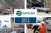 REPORTE DE SOSTENIBILIDAD - Macisa€¦ · A partir de la evaluación de los objetivos estratégicos de MACISA, se identiﬁcaron los impactos en sostenibilidad generados por las