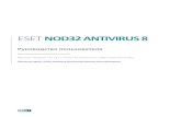 ESET NOD32 Antivirus · ESET NOD32 ANTIVIRUS 8 Руководство пользователя (для программы версии 8.0 и выше) Microsoft Windows 8.1 / 8