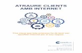 ATRAURE CLIENTS AMB INTERNET - consultcat · Per exemple mostrar la teva experiència, testimonis de clients satisfets, destacar tots els serveis que ofereixes, els beneficis de contractar