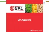 UPL Argentina - Proarrozproarroz.com.ar/static/presentaciones/upl-riceco...• Pasó de una facturación de US$ 55 millones en 1994 a US$ 2.500 millones en la actualidad • Participaciones
