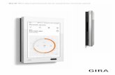 Gira G1 Многофункциональный центр управления техникой … · Gira G1 как устройства управления помещением