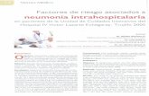 Factores de riesgo asociados a neumonía intrahospitalariarepebis.upch.edu.pe/articulos/rev.viernesmed/v31n4/a2.pdf · 2011-12-27 · Viernes Médico Factores de riesgo asociados