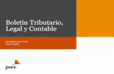 Boletín Tributario, Legal y Contable - PwC...PwC Uruguay; comentaron sobre el vencimiento de la presentación de los Estados Financieros en la Central de Balances Electrónica para