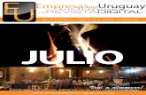 JULIO - empresasdeluruguay.com.uy · aprendizaje y en el refuerzo de esta materia para que los estudiantes pudieran aprobar el examen. 6 de 9 chicos que se presentaron, aprobaron