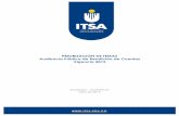 Temas Priorizados Audiencia 2015 - itsa.edu.co Priorizados Audiencia 2015.pdf•!Informe de Avance de la Gestión Institucional II de 2015. •!Estados Financieros. •!Documentación