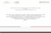 GUÍA DE OPERACIÓN DEL PROGRAMA DE CONSTRUCCIÓN, … · 2018-09-11 · En el Diario Oficial de la Federación del 30 de noviembre de 2016, se publicó el Decreto del Presupuesto
