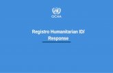 Registro Humanitarian ID/ Response · 2020-05-01 · Documento para productos narrativos y Mapa/infografía para productos gráficos 1. Diligenciar todos los campos del sistema. ¿Cómo