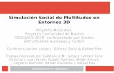 Simulación Social de Multitudes en Entornos 3D · Entornos 3D Proyecto MOSI-AGIL Proyecto Comunidad de Madrid P2013/ICE-3019, co-financiado con fondos estructurales europeos y FEDER