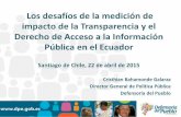 Presentación de PowerPoint · Santiago de Chile, 22 de abril de 2015 Cristhian Bahamonde Galarza ... 15 de enero de 2015 18 de enero de 2015 3 días Distributivo de personal Entrega