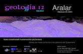Aralar - sociedadgeologica.essociedadgeologica.es/archivos_pdf/g12triptico_guipuzcoa.pdf · Aralarren ustiatutako mineralak Minerales explotados en Aralar Calcopirita: CuFeS2 Blenda: