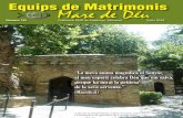Equips de Matrimonis Mare de Déu · 2018-08-29 · Equips de Matrimonis Mare de Déu Número 134 Publicació EMD de Catalunya i Menorca Estiu 2018 “La meva ànima magnifica el