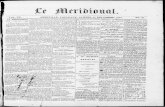The Meridional (Abbeville, La.) 1877-12-22 [p ] · constitution conforme aux circon-stances actuelles, La temipte du 12 novembre sur Sles ctes de l'Angletrre a t' trs dsastreuse.