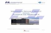 2010 AVANCE MEMORIA - Portal de Salud de la Junta de ......1 1 de 14 Memoria Anual CAULE 2010 AVANCE DE MEMORIA ... Planificador 1 ... PIRAMIDE DE EDAD PLANTILLA 2010 COMPLEJO ASISTENCIAL