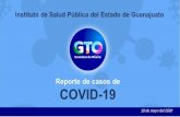 Reporte de casos de COVID-19 · 2020-05-11 · 100% del territorio nacional con casos confirmados. Tasa de incidencia nacional 26.3 por 100 mil hab. COVID-19 México: Mapa de casos