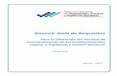 Anexo3: Guía de Requisitos · Listado de laboratorios representados y país de origen para las casas de representación. (2) HOMEOPATICOS: Las Casas de Representación adjuntaran