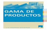 GAMA DE PRODUCTOS · 2019-03-28 · GAMA DE PRODUCTOS Valido desde 01.02.2014 | Solución para la estanqueidad de cubiertas y edificios … y su aislamiento será perfecto, D-6823