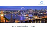 MERCADO BRITÁNICO, 2016 · Unido el principal mercado emisor para España. Hasta agosto de 2016, llegan a España más de . 12,4 millones de turistas (23,7% sobre el total de turistas