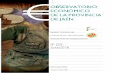 OBSERVATORIO ECONÓMICO DE LA PROVINCIA DE JAÉN · Observatorio €conómico de la provincia de Jaén junio de 2018 5 M AGNITUDES MACROECONÓMICAS. E SPAÑA P RODUCTO INTERIOR BRUTO