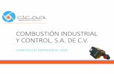 COMBUSTIÓN INDUSTRIAL Y CONTROL, S.A. DE C.V.cicsa-maxon.com.mx/media/CICSA-2020.pdfAlgunos de los productos que fabricamos son: 1. Ductos de calentamiento de aire industrial. 2.