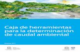 Caja de herramientas para la determinación de caudal ambiental€¦ · Caja de herramientas para la determinación de caudal ambiental Octubre 2017 Oficina de San José Representación