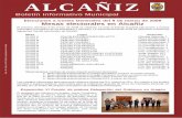 Boletín Informativo Municipal - Alcañiz · Boletín Informativo Municipal Núm. 69. Febrero 2008 Edita: Ayuntamiento de Alcañiz Elecciones a Cortes Generales del 9 de marzo de