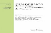 Año urtea CUADERNOS 2018 y Etnografía de Navarra · 2019-01-24 · 8 Cuadernos de Etnología y Etnografía de Navarra (CEEN), 92, 2018, 7-38 Ricardo GURBINDO GIL / 2 RESUMEN Coincidiendo
