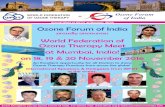 Annual Meet of WFOT at Mumbai, INDIA Ozone Forum of India · 2016-11-20  · + of India Annual Meet of WFOT at Mumbai, INDIA Dr. José Baeza Noci President: WFOT Dr. Lamberto Re Dr.