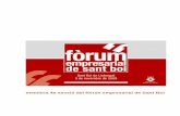 memòria 4a sessió del fòrum empresarial de Sant Boisispam.santboi.cat/files/1323-919-document/memoria4r... · 2015-02-09 · format de seminari a través de l’empresa municipal
