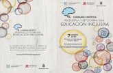 II JORNADA CIENTÍFICA...Presentación de la jornada: La educación inclusiva como derecho. Da la charla: Inés de Araoz Sánchez-Dopico. Asesora jurídica de Plena Inclusión España.