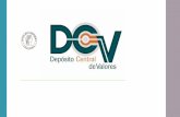Reunión Depositantes Directos - DCV · 2019-07-10 · Objetivos y Beneficios del Proyecto MIT-DCV Objetivos •Modernizar el sistema de información que soporta el portafolio de
