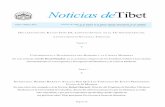 Noticias deTíbetspanish.tibetoffice.org/newsletters/Newsletter... · expandir la línea de ferrocarril hasta los límites con países vecinos y envió miles de fuerzas paramilitares