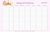 Tareas de Princesas · 2018-12-19 · Tabla de princesa Author: LoveToKnow Subject: Tabla de princesa Keywords: Tabla de princesa Created Date: 12/19/2018 4:53:54 PM ...