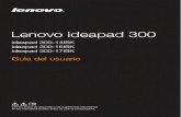 Lenovo ideapad 300 - usermanual.wiki...Lea los avisos de seguridad y las sugerencias importantes ... tener un teclado numérico (solo en ideapad 300-15ISK/ideapad 300-17ISK) incorporado