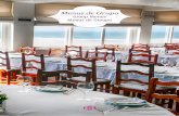 Group Menus Menus de Groupe - Caseiro Restaurantecaseirorestaurante.com/wp-content/.../Menu-de-Grupo... · uma bela vista panorâmica do oceano. Com um ambiente sofisticado e uma