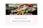 © Maurice Azman Bruxelles, 2016 (Portada : El rapto de ... · (Portada : El rapto de Europa, Martin de Voos, 1590). 3 ÍNDICE I INTRODUCCIÓN II 1 ISLAMIZACIÓN DE EUROPA 1.1 - El
