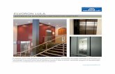 ASCENSOR DE APLICACIÓN LIMITADA/USO LIMITADO · El ascensor LU/LA está diseñado para dar servicio en espacios comerciales con escasa ocupación y pocos pisos. Su funcionamiento