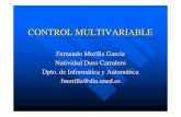 Sin título de diapositiva - Universidad Nacional de ...fmorilla/MaterialDidactico/tema2p.pdf · Tema 1: Introducción al control multivariable ... 17.9 s1 1 0.01 L(s) + 23.7 11.8s