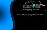 Coordinación y Vinculación Institucional · 3 sociedad civil organizada, con la finalidad de coadyuvar en la consolida-ción del Derecho de Acceso a la Información Gubernamental