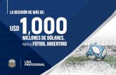 MILLONES DE DóLARES,¡lisis-Fútbol-Argentino.pdfLicitar derechos internacionales sobre formatos de las ligas más importantes del mundo incluyendo plataformas OTT, asociar y vender